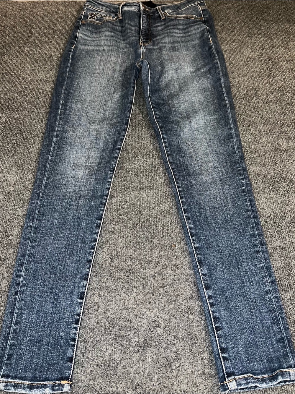 Buckle Women’s Washed Blue Boot Cut Jeans